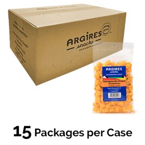Outrageously Cheezy Cheddar Popcorn - Grab & Go Case - 15/2.75 oz Packages