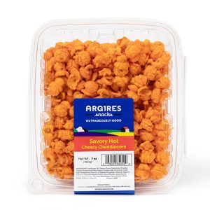 Spicy Hot Cheddar Popcorn - Single Serve - 7 oz Container