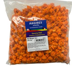 Spicy Cheddar Popcorn - Family Size - 16 oz Package
