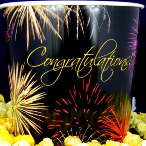 Congratulations Popcorn Gift Tin