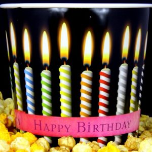 Birthday Popcorn Gift Tin