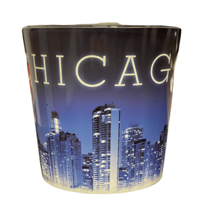 Chicago Theme Popcorn Gift Tin