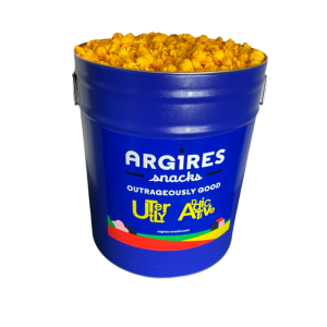 Gourmet Popcorn Blue Tin