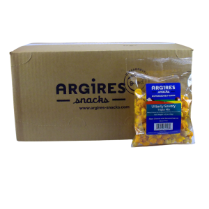 Spicy, Cheese & Caramel Popcorn Triple Mix - Grab n’ Go Case (15/2.75oz packages)