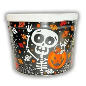 "Frightful Fun" - 2 Gallon ARGIRES Gourmet Popcorn Gift Tin.