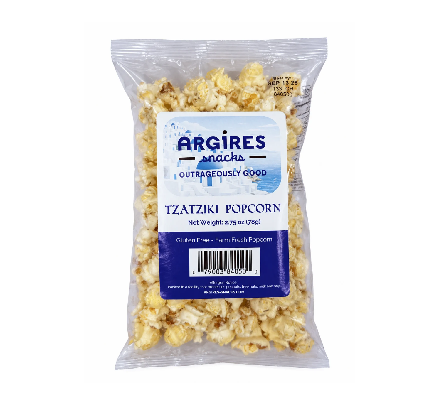 Tzatziki Popcorn - Grab n’ Go (2.75oz Package)